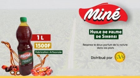 Huile de palme (Huile rouge) Miné 1L